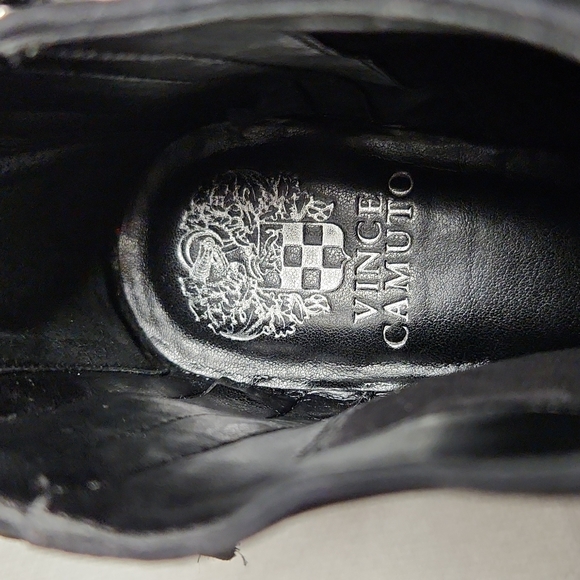 Vince Camuto Women's Ankle Boots/Booties Size 7.5, Black/Silver, VGUC - Picture 13 of 13